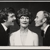 Jamie Ross, Barbara Cason and Roderick Cook in the 1972 Off-Broadway production of Oh Coward!*