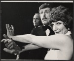 Roderick Cook, Jamie Ross and Barbara Cason in the 1972 Off-Broadway production of Oh Coward!*