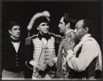 Mark Lenard [center], Roscoe Lee Browne [right] and unidentified others in the stage production The Old Glory