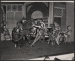 Vera Zorina [center], with unidentified dancers in the 1954 Broadway revival of On Your Toes