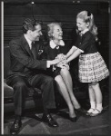 Scott McKay, Jan Sterling and Donna Scott in the stage production Once for the Asking