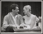 Scott McKay and Jan Sterling in the stage production Once for the Asking