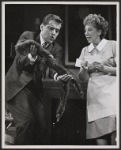 Scott McKay and Dorothy Sands in the stage productionce for the Asking