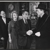 David Opatoshu, Arlene Francis, Leon Belasco and Joseph Cotten in the stage production Once More with Feeling