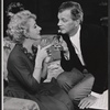 Arlene Francis and Joseph Cotten in the stage production Once More with Feeling