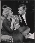 Arlene Francis and Joseph Cotten in the stage production Once More with Feeling