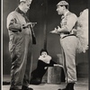 Zero Mostel, Sono Osato and Jack Gilford in the stage production Once Over Lightly