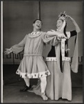 Joe Bova and Ann B. Davis in the stage production Once Upon a Mattress