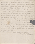 Autograph letter signed to T.J. Hogg, 20 March 1818
