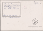 Autograph letter signed to T.J. Hogg, 20 March 1818