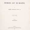 The Birds of Europe.