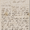 Autograph letter signed to Lord Byron, 13 April 1818