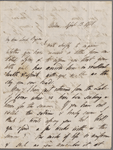 Autograph letter signed to Lord Byron, 13 April 1818