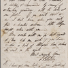 Autograph letter signed to Lord Byron, 13 April 1818