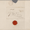 Autograph letter signed to Thomas Jefferson Hogg, ?April 15-27, 1818
