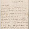 Autograph letter signed to Lord Byron, 22 April 1818