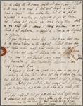 Autograph letter signed to Lord Byron, 22 April 1818