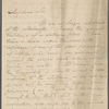 Autograph letter signed to Thomas Jefferson Hogg, 25 April 1818