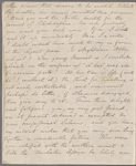 Autograph letter signed to Thomas Jefferson Hogg, 25 April 1818