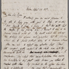 Autograph letter signed to Lord Byron, 28 April 1818