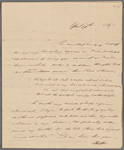 Autograph letter signed to Augusta White, 29 April [1818]