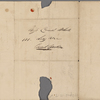 Autograph letter signed to Augusta White, 29 April [1818]