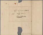 Autograph letter signed to Augusta White, 29 April [1818]