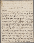 Autograph letter signed to T.J. Hogg, 30 April 1818