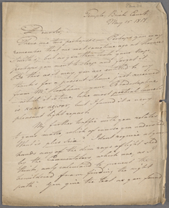 Edward Du Bois manuscript material : 3 items