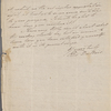 Autograph letter signed to Thomas Love Peacock, 15 May 1818