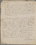 Autograph letter signed to Thomas Love Peacock, 18 November 1818