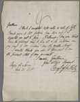 Autograph letter signed to Brooks, Son & Dixon, 31 July 1818