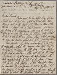 Autograph letter signed to Thomas Love Peacock, 16 August 1818
