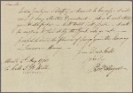 Letter to S[amuel] B[latchley] Webb, Flat Bush