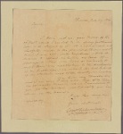 Letter to [Ashbel] Green, Princeton