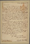 Letter to [Jacob] Bailey, Annapolis [N. S.]