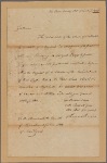 Letter to the Council of Appointment of New York State