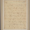 Letter to Governor [George] Clinton