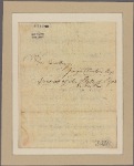 Letter to Governor [George] Clinton