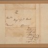 Letter to Gen. [Edward] Hand, Wyoming. Col.