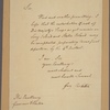 Letter to Gov. [George] Clinton
