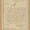 Letter to the Prince de Luxembourg