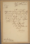 Letter to Gov, [George] Clinton
