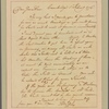 Letter to Jonathan Mifflin, Philadelphia