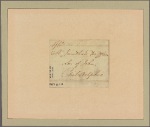Letter to Jonathan Mifflin, Philadelphia