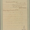 Letter to Gov. [George] Clinton