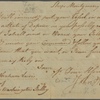 Letter to Capt. Abraham Lewis of Lady Washington Galley