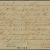 Letter to Capt. Abraham Lewis of Lady Washington Galley