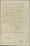 Letter to [Hector McNeil, commanding the Boston frigate.]