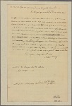 Letter to John Mollowney, Lieut. of the United States